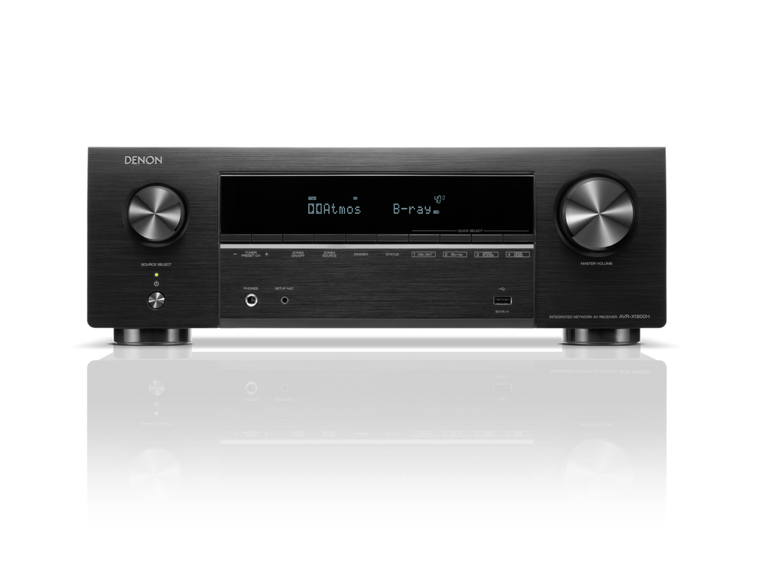 Denon AVR-X1800, 7 channels of surround sound value