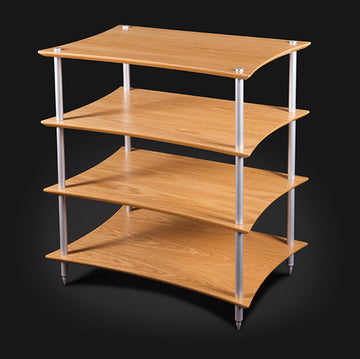 Quadraspire Q4 Evo, 4 shelves inc Columns and feet