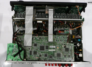 Denon naked surround sound amplifiers.