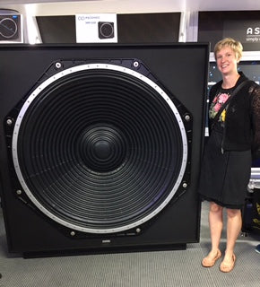 Reidun and Paul at the Munich Hi Fi Show
