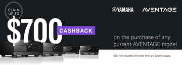 Yamaha Aventage Cashback Offer June/July 2026