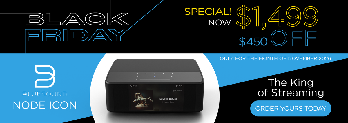 Bluesound Node Icon Black Friday Promotion
