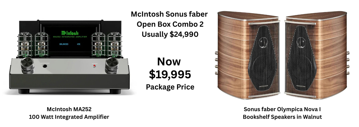McIntosh Sonus faber Open Box Combo 2