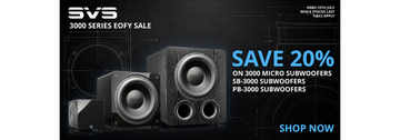 SVS 3000 Series EOFY Sale 2026