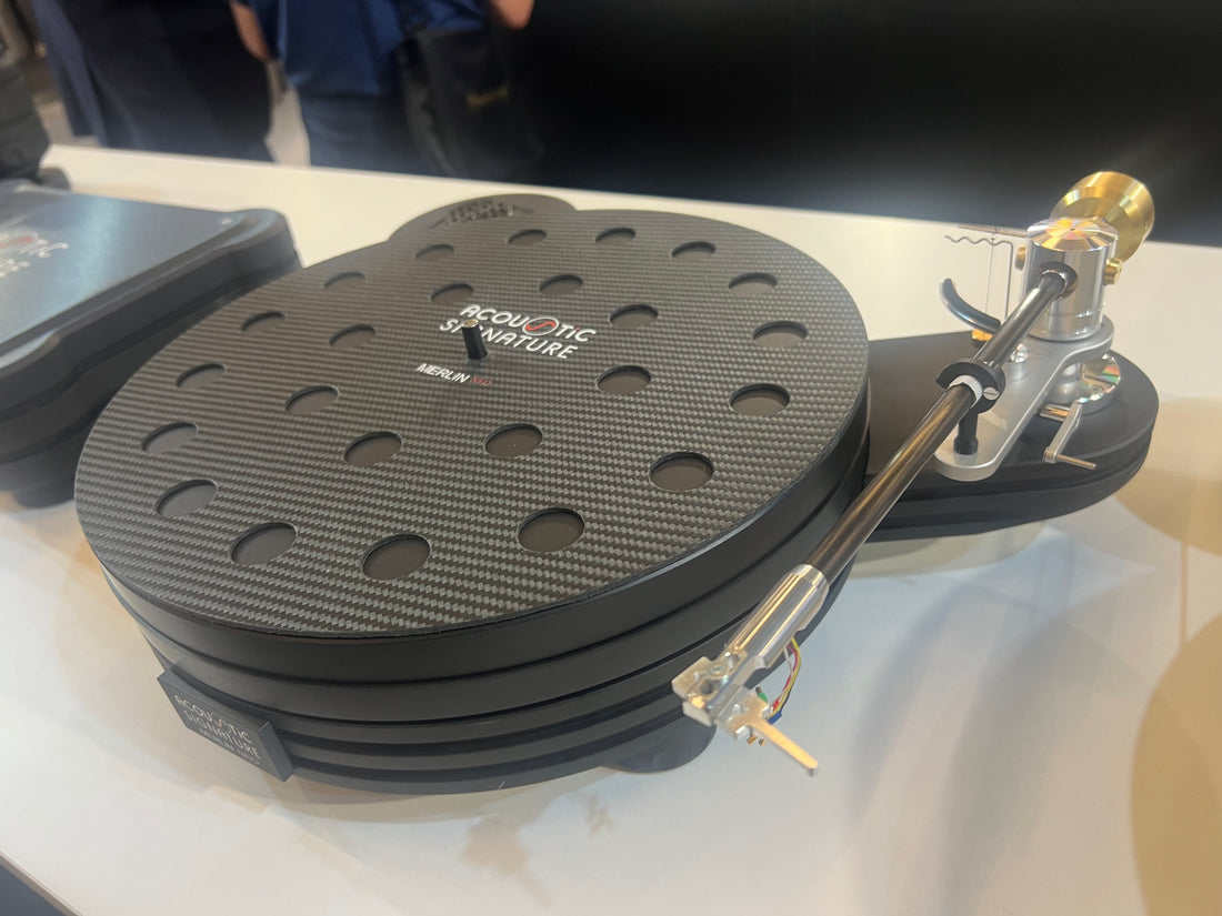 Acoustic Signature Merlin turntable.