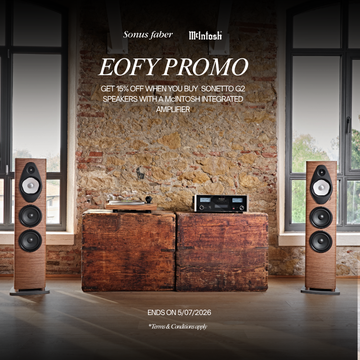 Sonus faber McIntosh 15% Off End of Financial Year Promotion