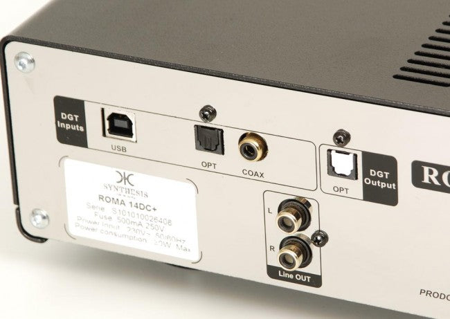 Synthesis Roma 14DC+ Valve CD Player with Built In DAC (Made in Italy)
