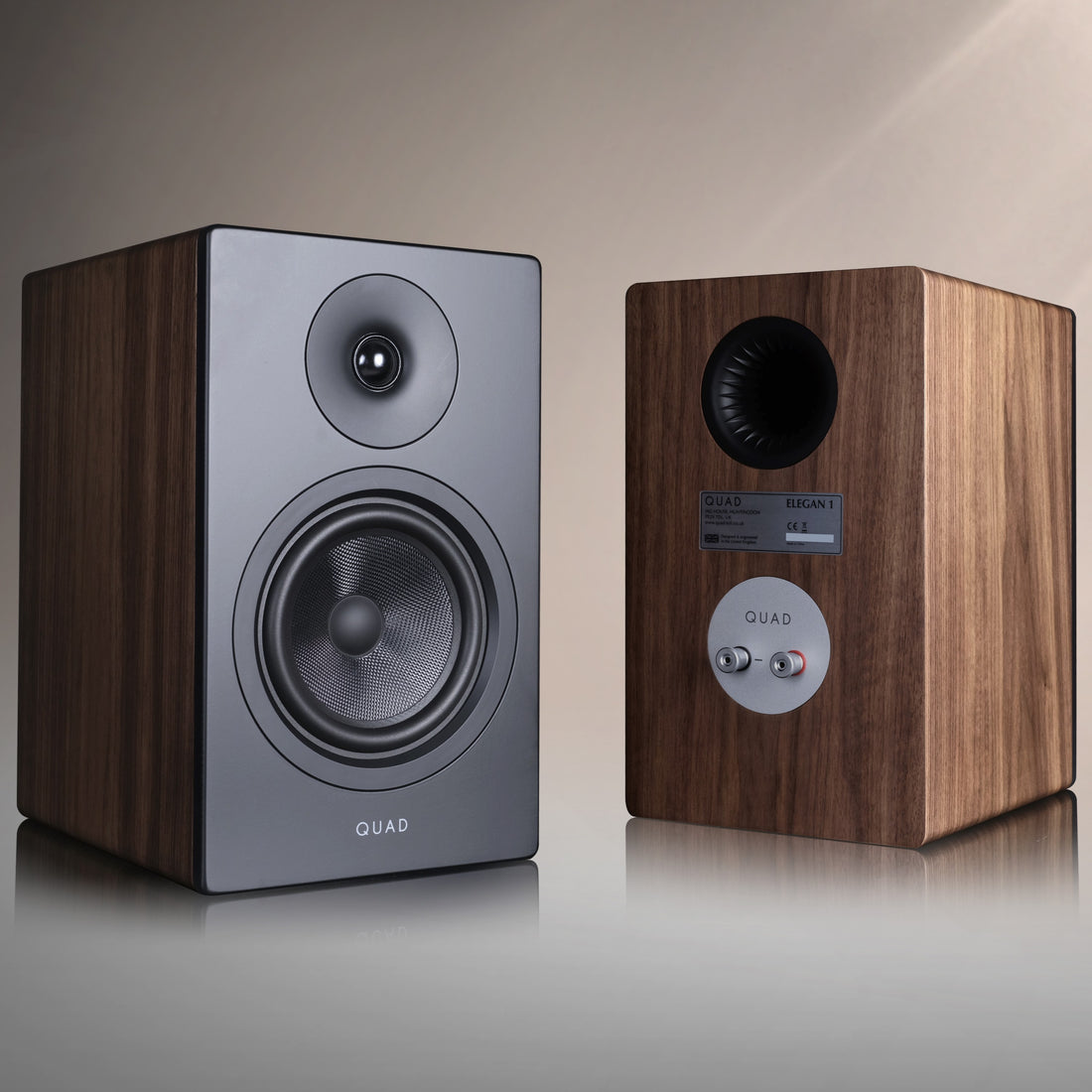 Quad Elegan 1 Bookshelf Speakers