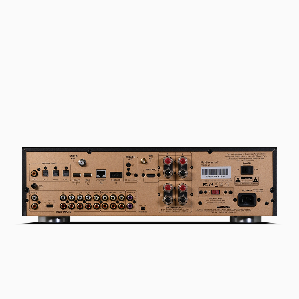 Advance Paris Playstream A7, The Everything Amplifier