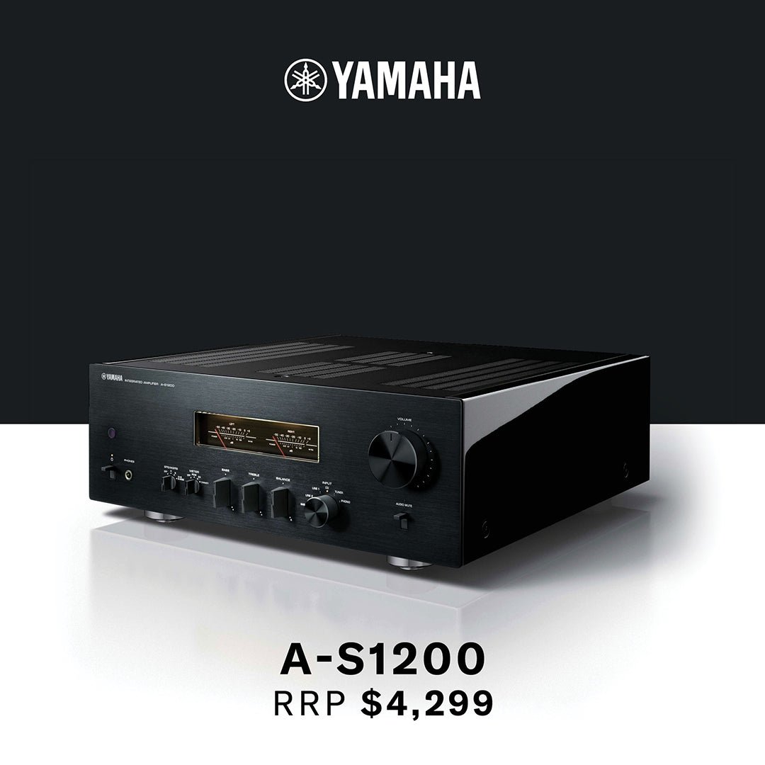 Yamaha AS1200 integrated amplifier throwback