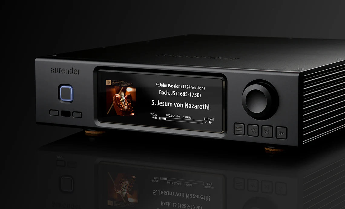 Aurender A1000 Streamer, server and DAC – Carlton Audio Visual