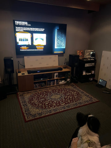 Yamaha True X 90a Soundbar with Subwoofer and rear speakers