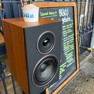 The Encel Gelati loudspeaker … a tasty Australian designed bookshelf