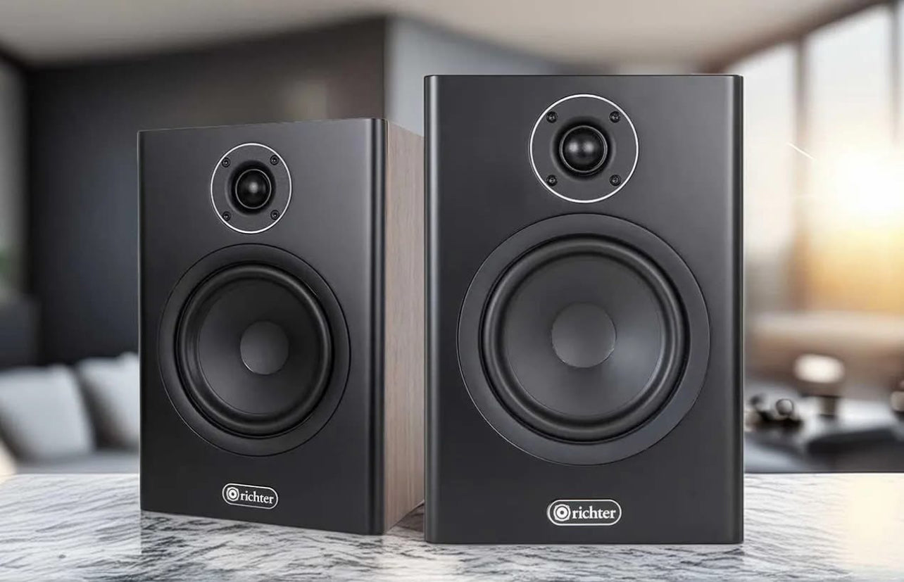 Richter Audio Merlin S6Plus, Bookshelf Speakers