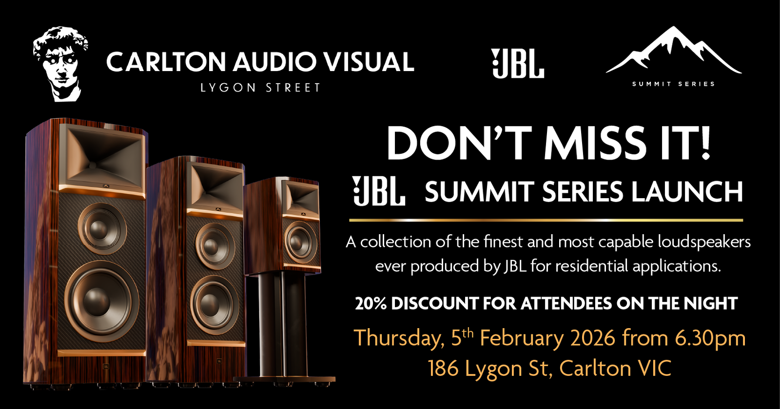 JBL Summit Series Launch