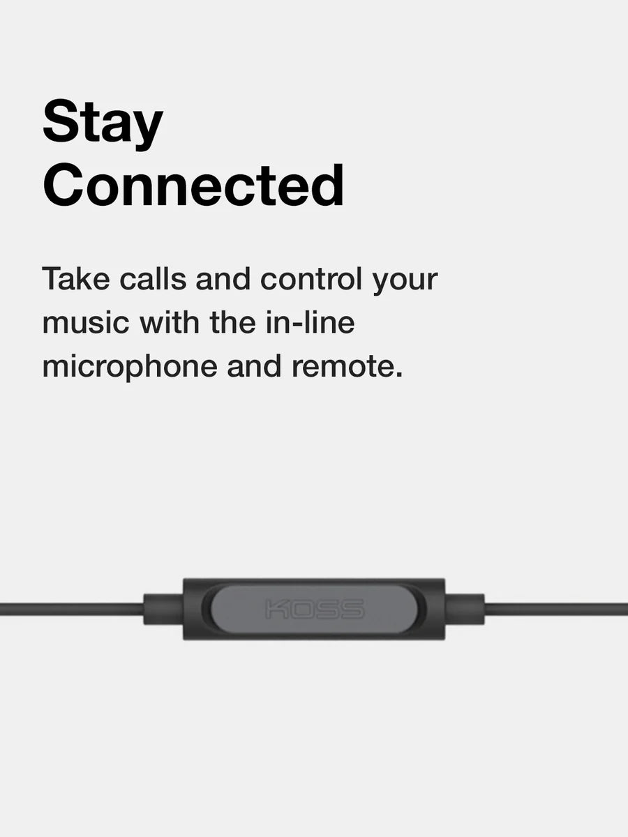 Koss Porta Pro Headphones with Microphone/volume control