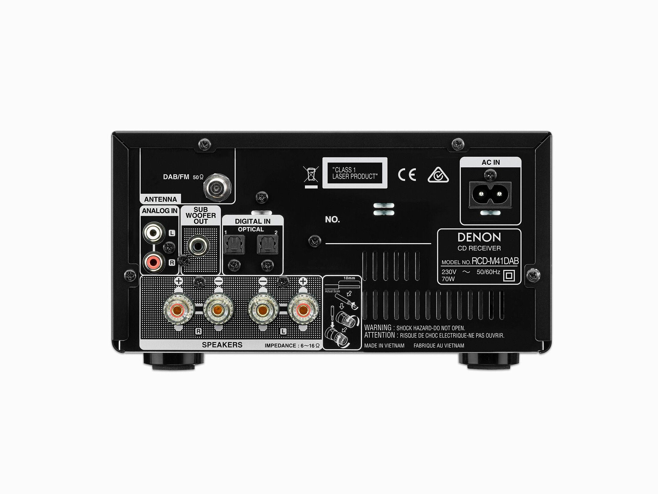 Denon RCD-M41DAB compact multi function high fidelity component