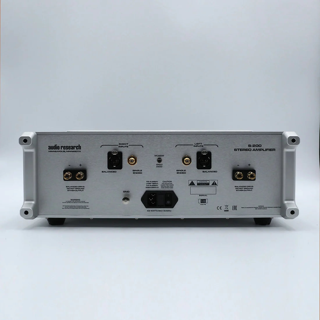 Audio Research S-200 Solid State Power Amp