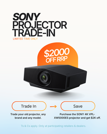 Sony VPL-XW5000ES 4K Laser Projector - Trade-In Promotion