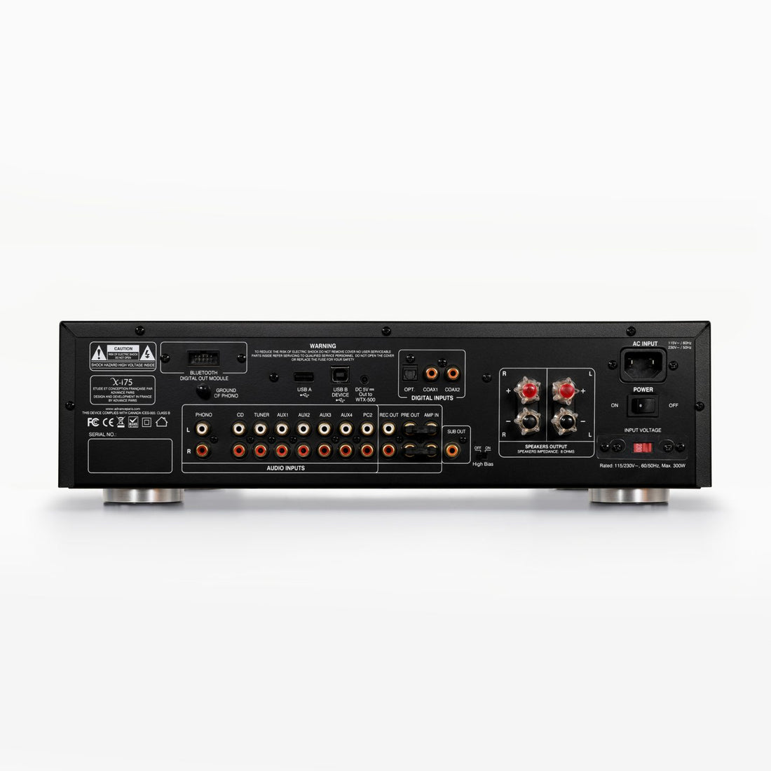 Advance Paris X-i75, Classic Integrated Amplifier with Digital inputs