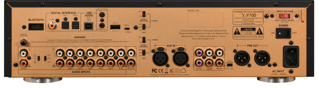 Advance Paris X-P700 Preamplifier