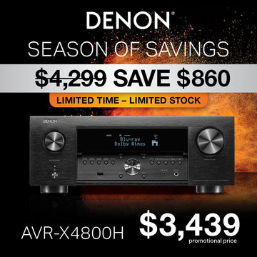 Denon AVC-X4800H cinema amplifier ... it's a keeper