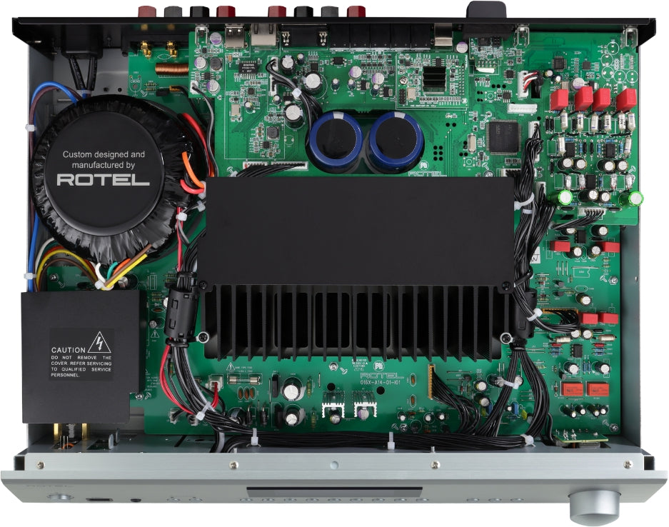 Rotel A14 MK II amplifier ... robust and sweet