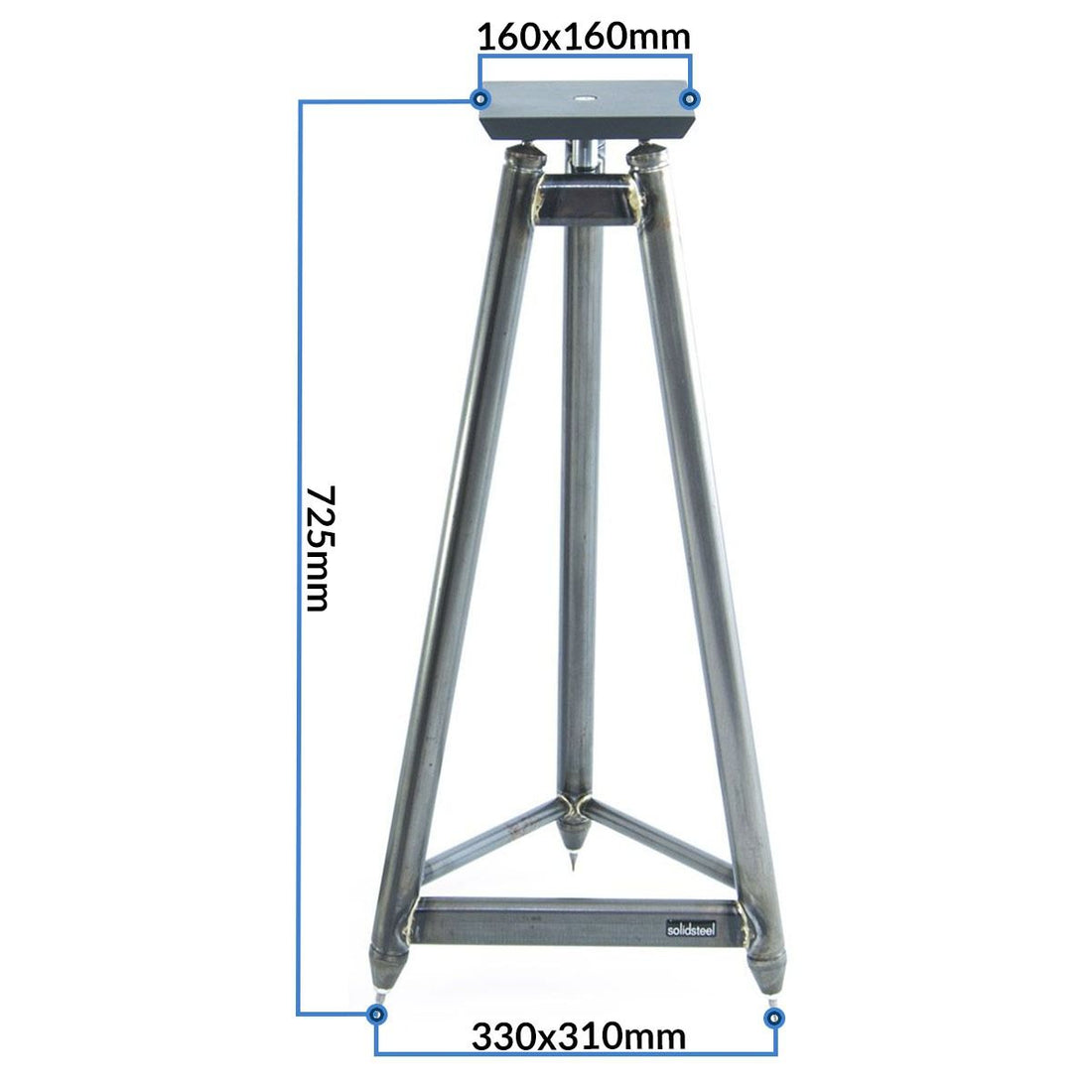 Solidsteel SS-7 Speaker Stands 725mm