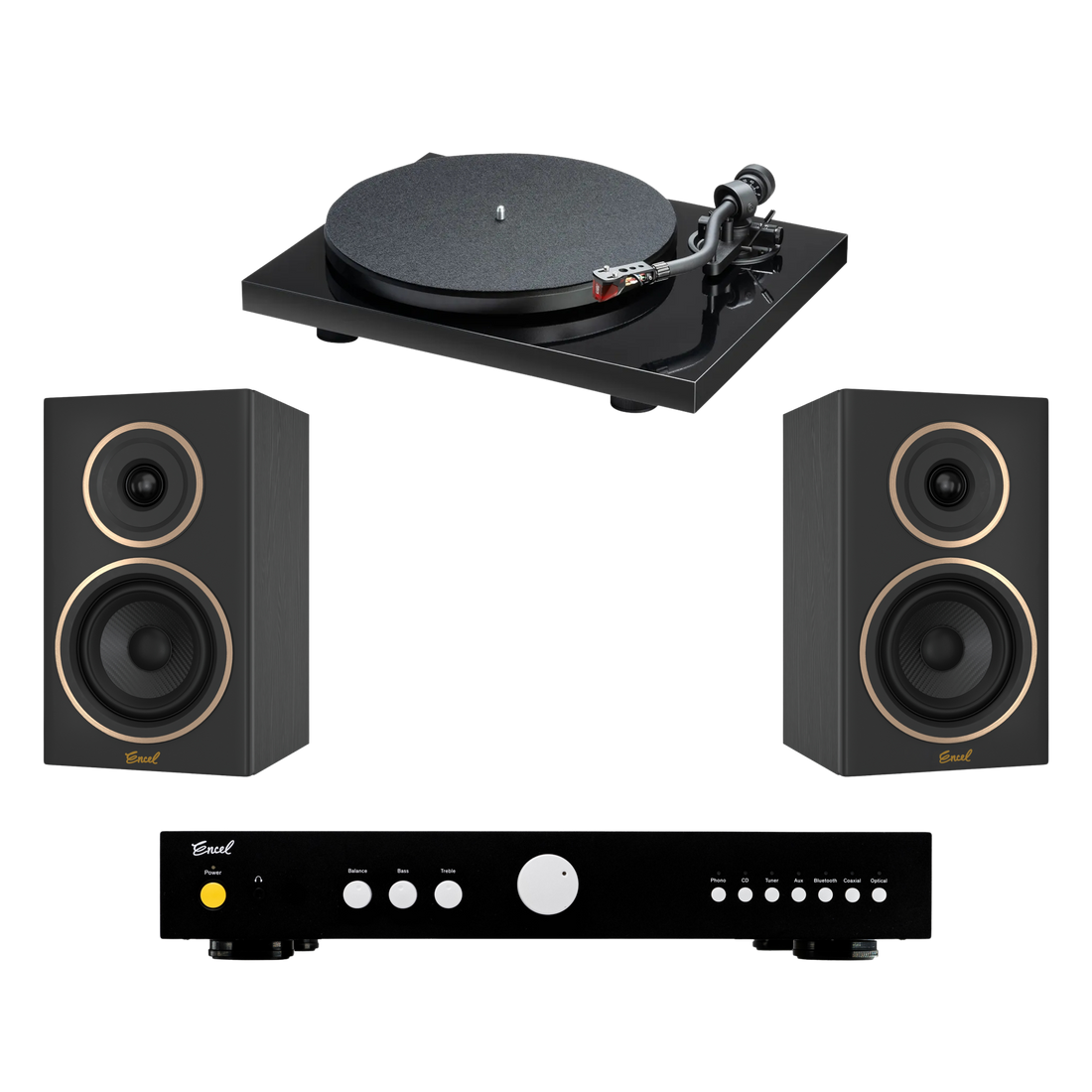 Encel turntable system