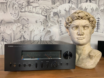 Yamaha AS3200 Integrated Amplifier ... heavyweight with VU meters ... thing of beauty