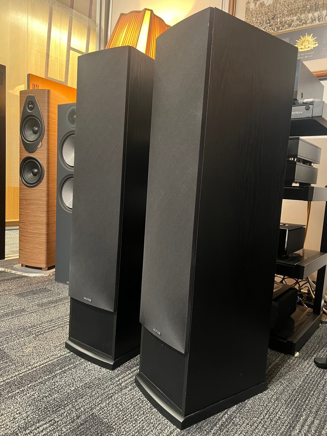 Krix Phoenix Mk1 Loudspeakers Black, Trade-in