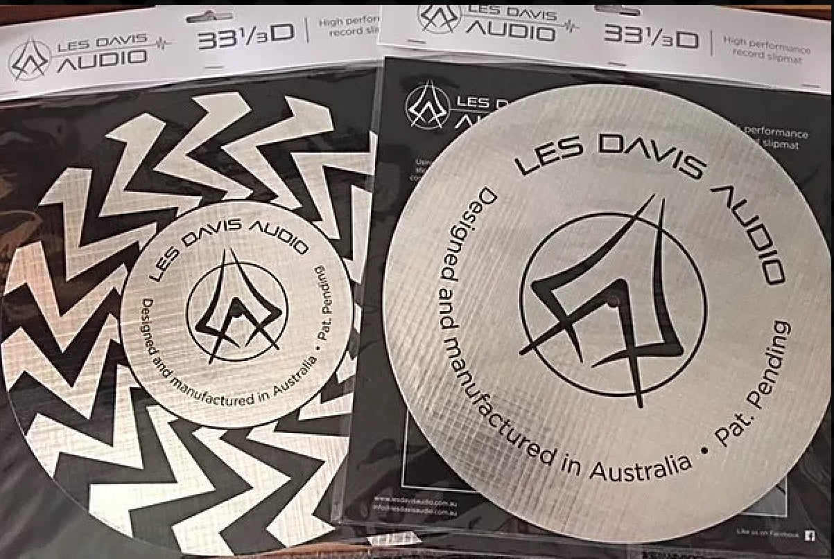 Les Davis Audio 33 1/3D turntable Slip Mat