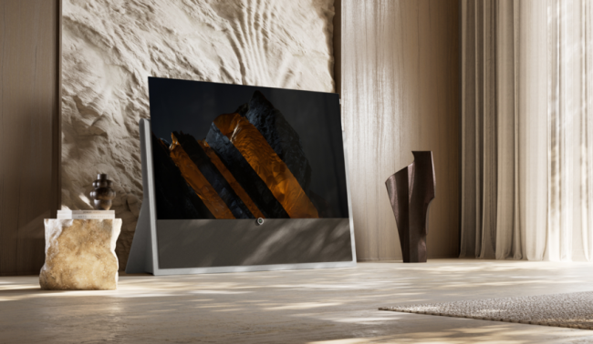 Loewe Iconic TV, 65" OLED cast in stone, EX-DEMO