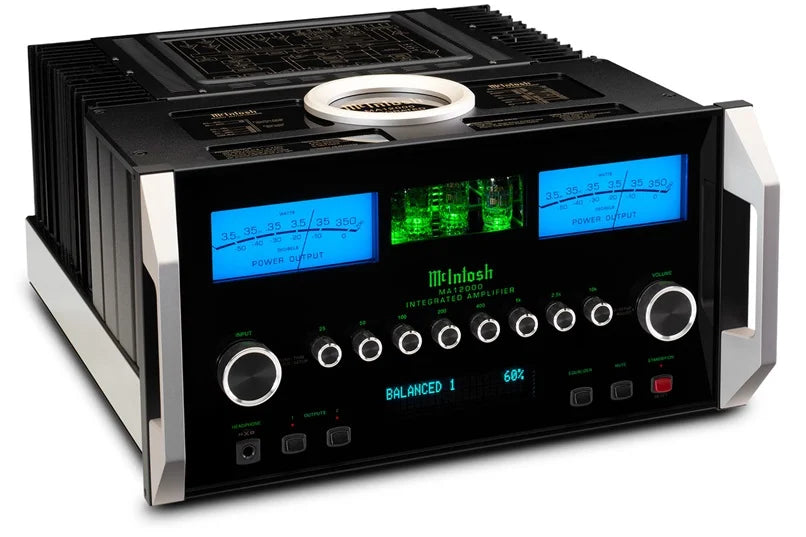 McIntosh 12000 series amplifier and CD Player ... 75 years of integrity ...