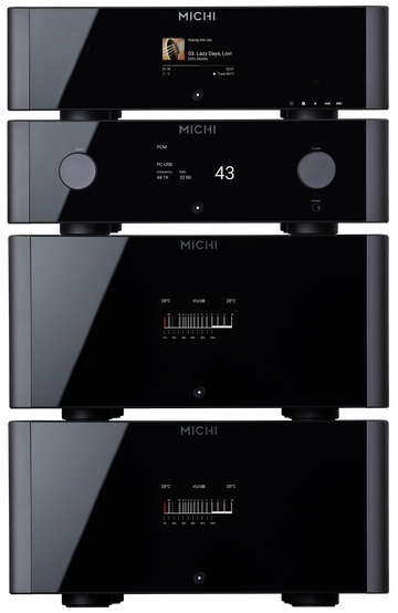 Rotel Michi P5 Preamplifier, M8 Mono blocks & Q5 CD Player
