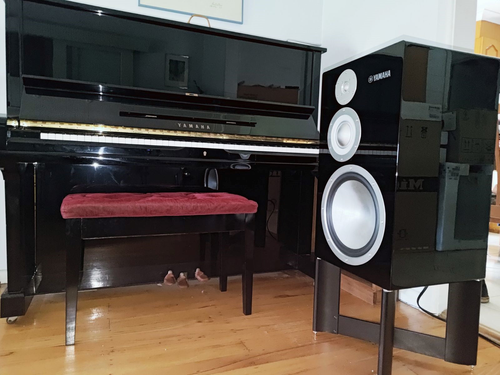 Yamaha NS5000 speakers ... most technically advanced speaker in classical form