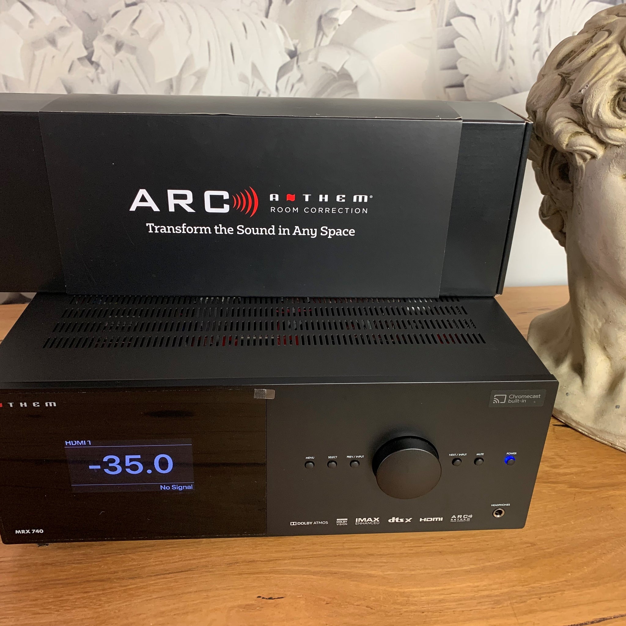 Anthem MRX740 11.2 seven channel home theatre amplifier