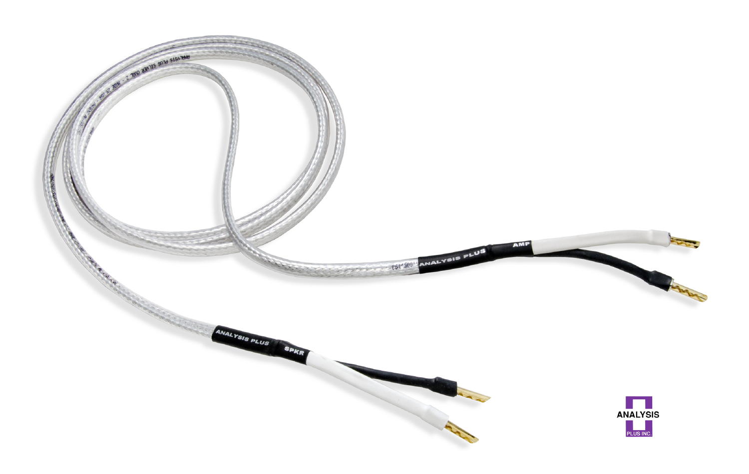 Analysis Plus Silver Oval 2 Speaker Cable 3m Pair Bananas or Spades