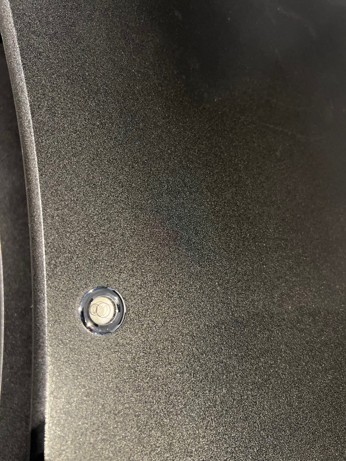 Solid Tech Radius HiFi Rack, Black with silver columns, Consignment Sale