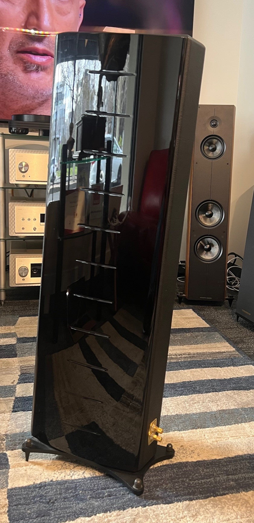 Sonus Faber Domus Grand Pianos, Black Floorstanding Speakers TRADE-INS