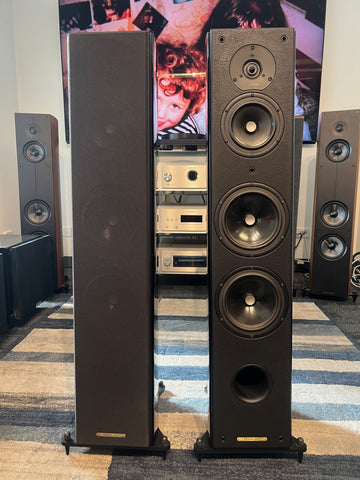 Sonus Faber Domus Grand Pianos, Black Floorstanding Speakers TRADE-INS