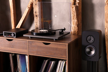 Rega System One with Io Amp, Kyte Speakers & Planar 1 Turntable