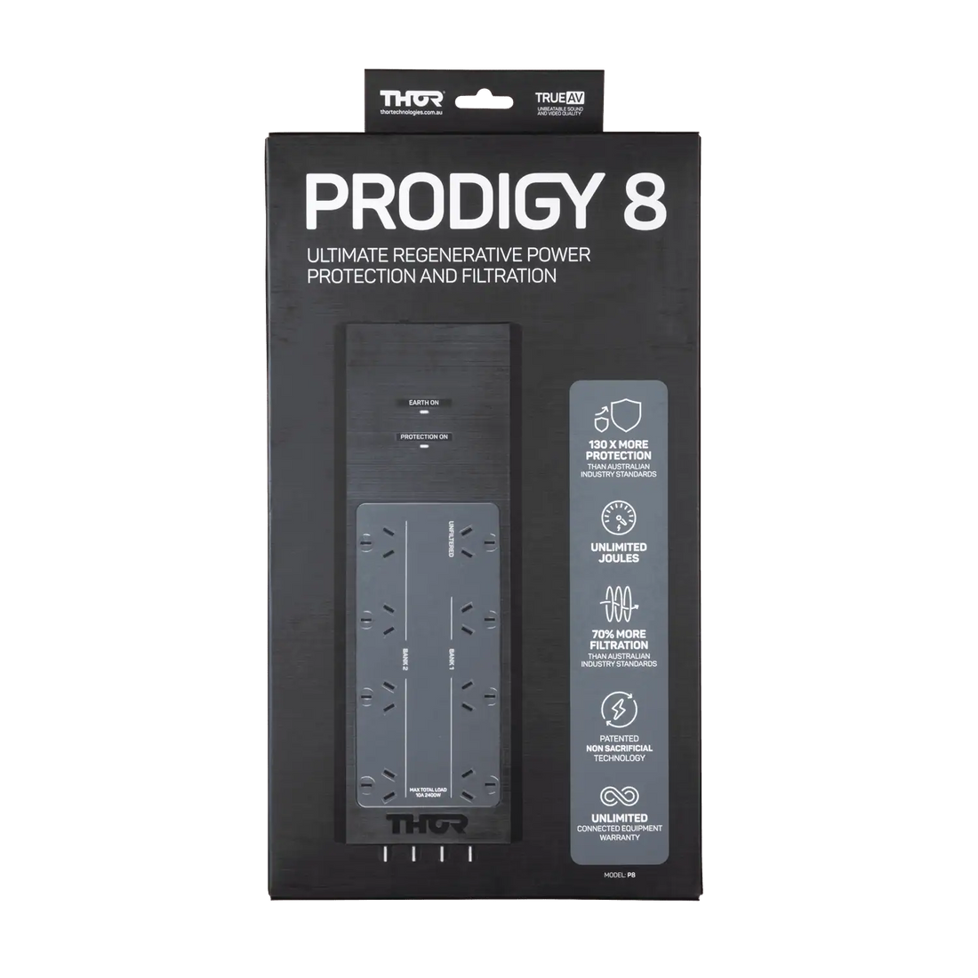 Thor Prodigy 8 Surge Protector, Filtration
