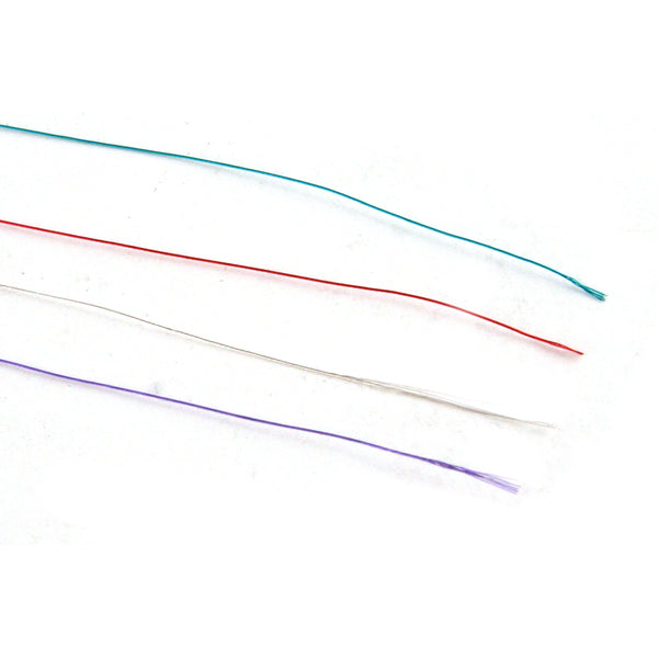 Van Den Hul MCS 150 Pure Silver Internal Tonearm Wire....... 1.0m set of 4 (Green, Blue, White & Red)