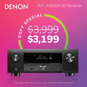 Denon AVC-X4800H cinema amplifier ... it's a keeper